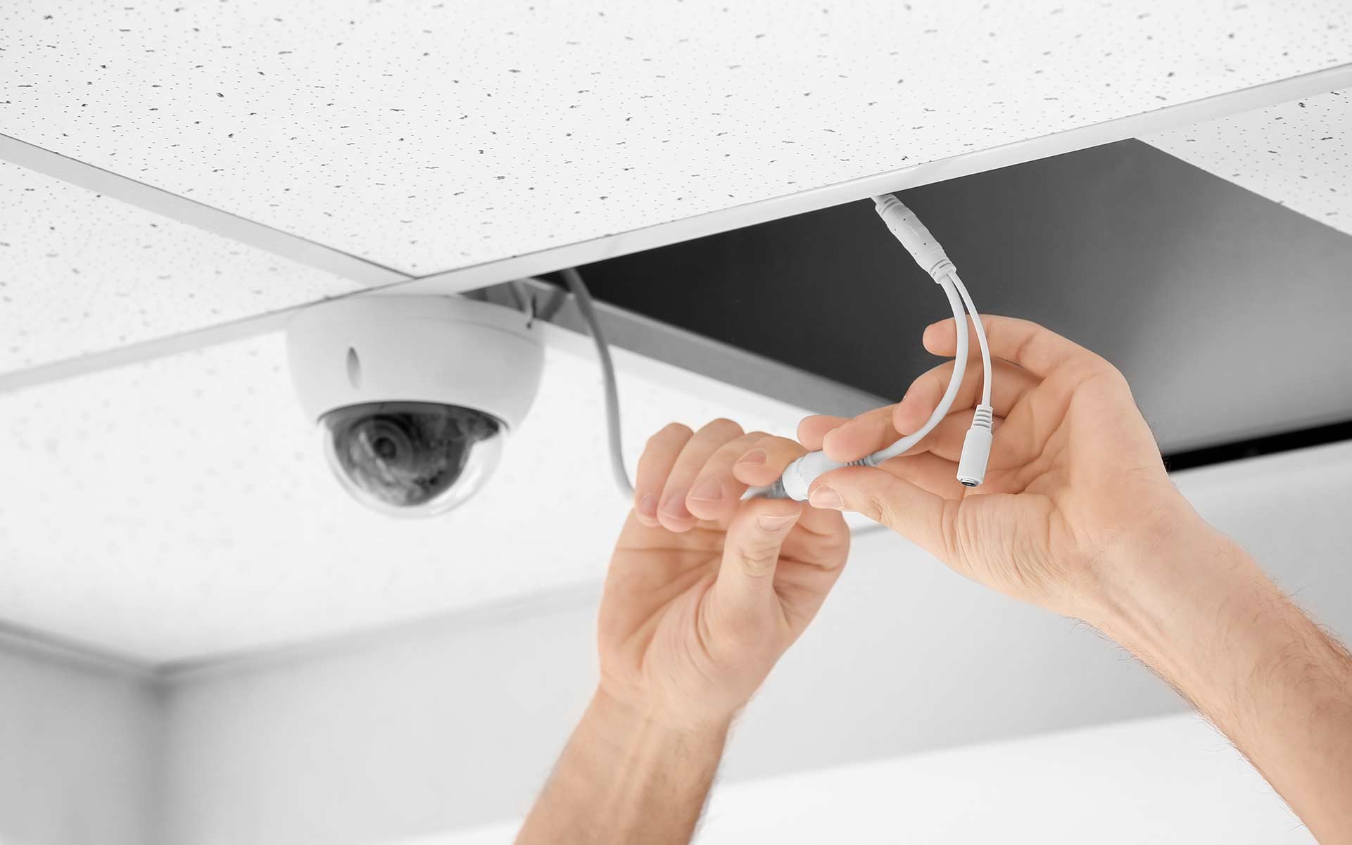 A2B Electrical's electricians can wire up CCTV cameras for properties in Emerson Park and the local area.